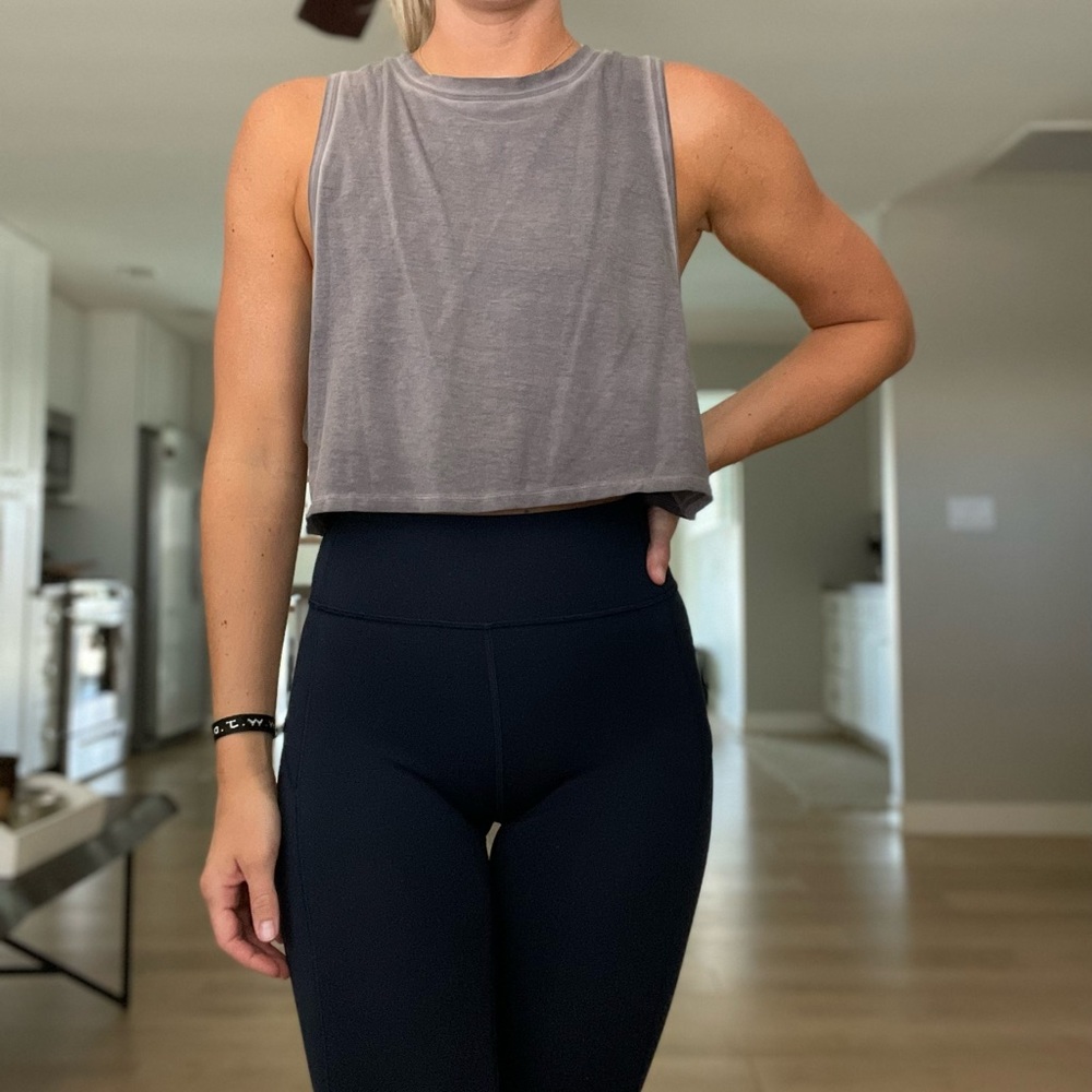 Womens Lululemon Crop Tank